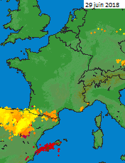 Image d'illustration pour Forts orages avec grêle et rafales ce début juillet