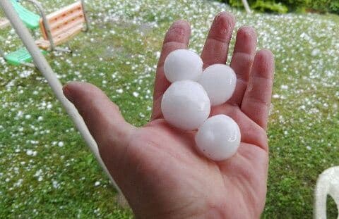 Image d'illustration pour Forts orages avec grêle et rafales ce début juillet