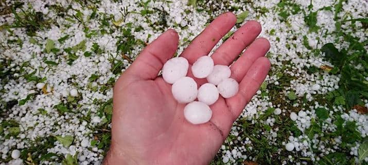 Image d'illustration pour Forts orages avec grêle et rafales ce début juillet