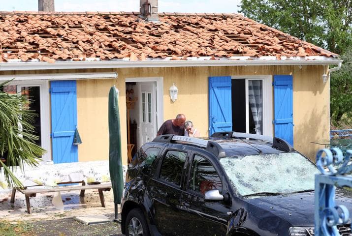Image d'illustration pour Forts orages avec grêle et rafales ce début juillet