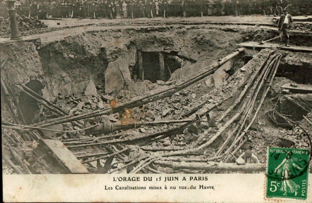 Image d'illustration pour Un orage d'une violence inouïe à Paris
