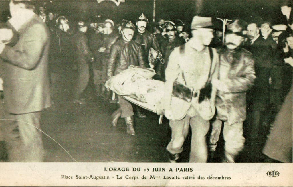 Image d'illustration pour Un orage d'une violence inouïe à Paris