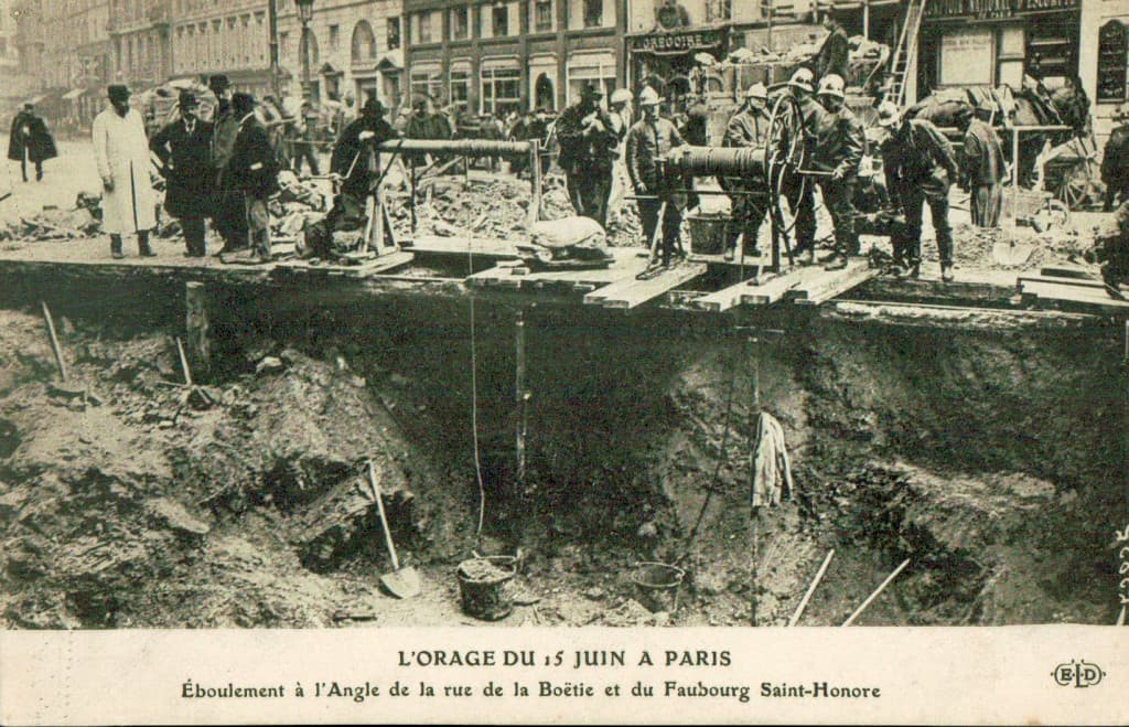 Image d'illustration pour Un orage d'une violence inouïe à Paris