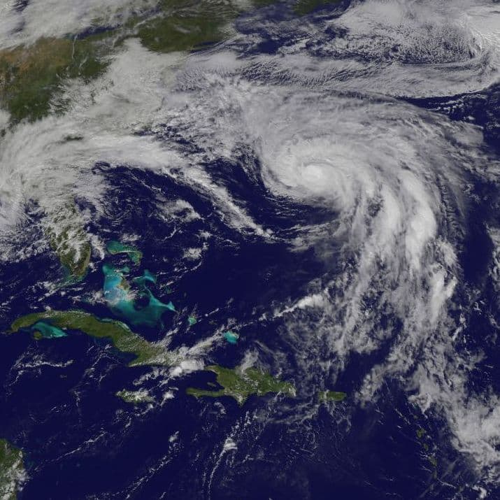 Image d'illustration pour Ouragan Joaquin près des Bermudes puis vers l'Europe