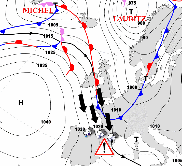 Image d'illustration pour Crue, inondations, neige et avalanche du 24 au 26 novembre sur les Pyrénées
