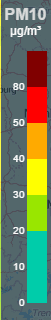 Image d'illustration pour Qualité de l'air dégradée par la pollution aux particules fines