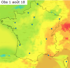 Image d'illustration pour Canicule 2018 : sévère mais moindre qu'en 2006, 2003 et 1983