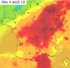 Image d'illustration pour Canicule 2018 : sévère mais moindre qu'en 2006, 2003 et 1983