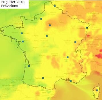Image d'illustration pour Vague de chaleur voire canicule en dernière semaine de juillet
