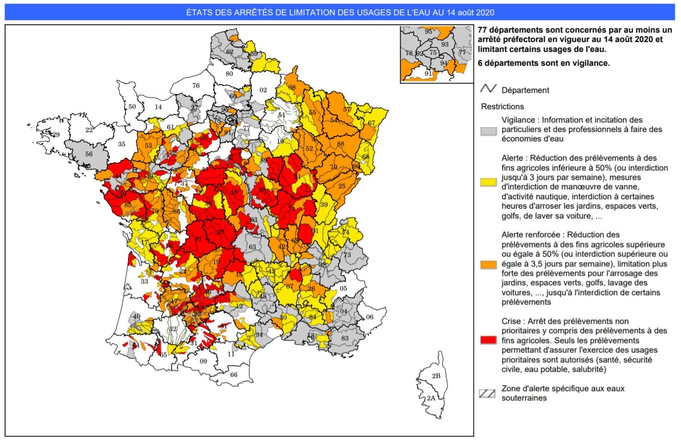 Image d'illustration pour Sécheresse en France : La situation s’aggrave