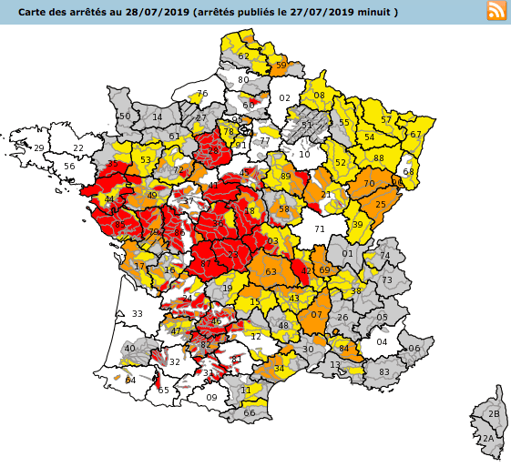 Image d'illustration pour Les dernières pluies ont-elles atténué la sécheresse ? 