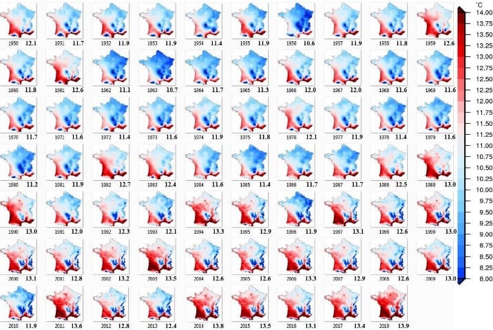Image d'illustration pour Année 2018 la plus chaude mesurée en France