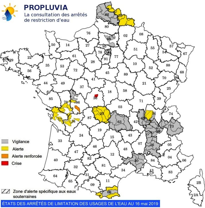 Image d'illustration pour Retour de la pluie et des orages dans un contexte de sécheresse