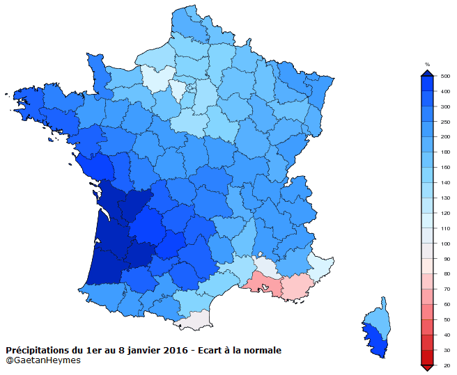 Image d'illustration pour Pluie abondante : bénéfice pour les nappes mais risque d'inondation