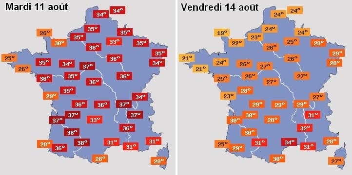 Image d'illustration pour Forts orages sur le pays dans les prochains jours