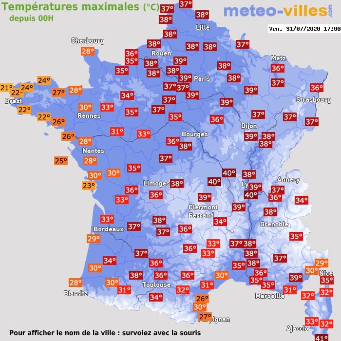 Image d'illustration pour Première canicule de l'année 2020 : le bilan 