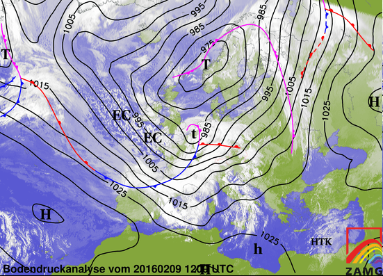 Image d'illustration pour Tempête et coup de vent Susanna mardi 9 février