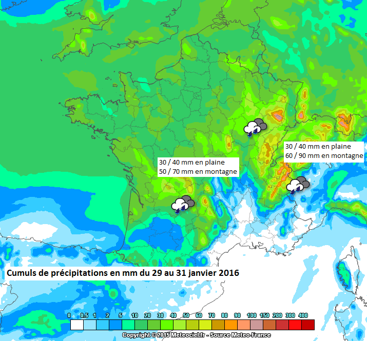 Image d'illustration pour Tempête Gertrude - Pluie, vent, neige et avalanche ce week-end