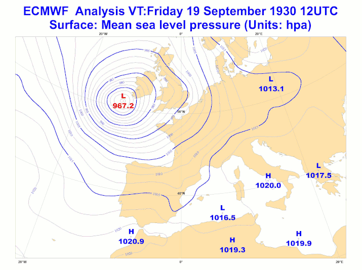Image d'illustration pour Tempête d'équinoxe très meurtrière en mer le 19 septembre 1930