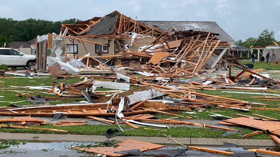 Image d'illustration pour Tornades aux Etats-Unis : Pâques meurtrier dans la Dixie Alley