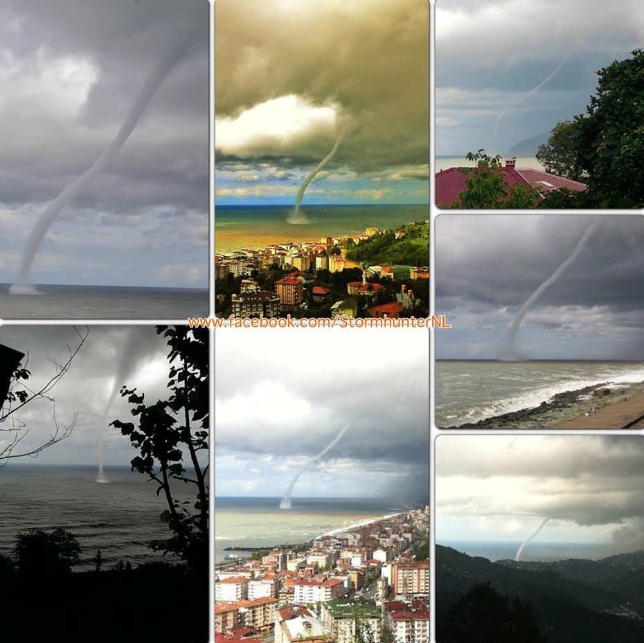 Image d'illustration pour Trombe sur la Mer Noire (Turquie)