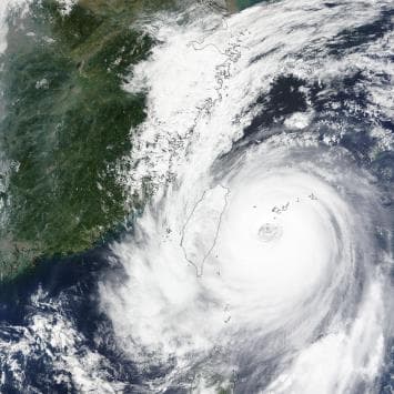 Image d'illustration pour Typhon Dujuan entre Japon, Taïwan et Chine