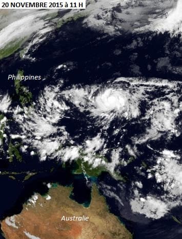 Image d'illustration pour El-Nino favorise les cyclones du Pacifique - Typhon In-Fa en Micronésie