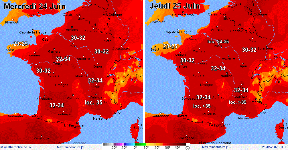 Image d'illustration pour Chaleur marquée sur le pays pour la fin du mois de Juin