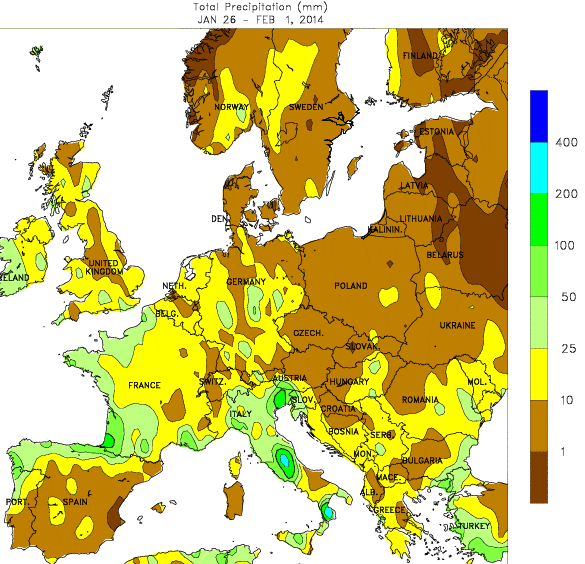 Image d'illustration pour Bilan météo hebdomadaire en France et en Europe
