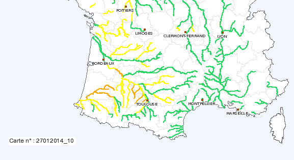 Image d'illustration pour Suivi des intempéries dans le Sud-Ouest et près des Pyrénées