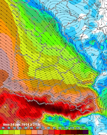 Image d'illustration pour Suivi des intempéries dans le Sud-Ouest et près des Pyrénées